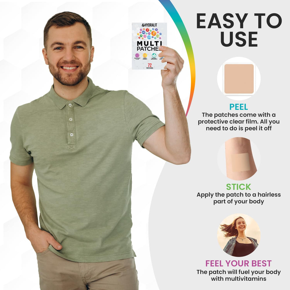 Parche Hydralit tópico, ingredientes naturales para una opción suave.