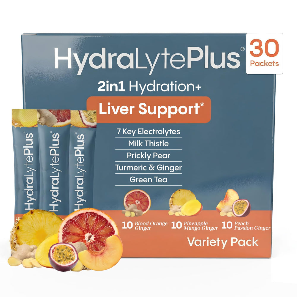 Hydralyte Liver Support bottle ready for daily hydration and wellness.