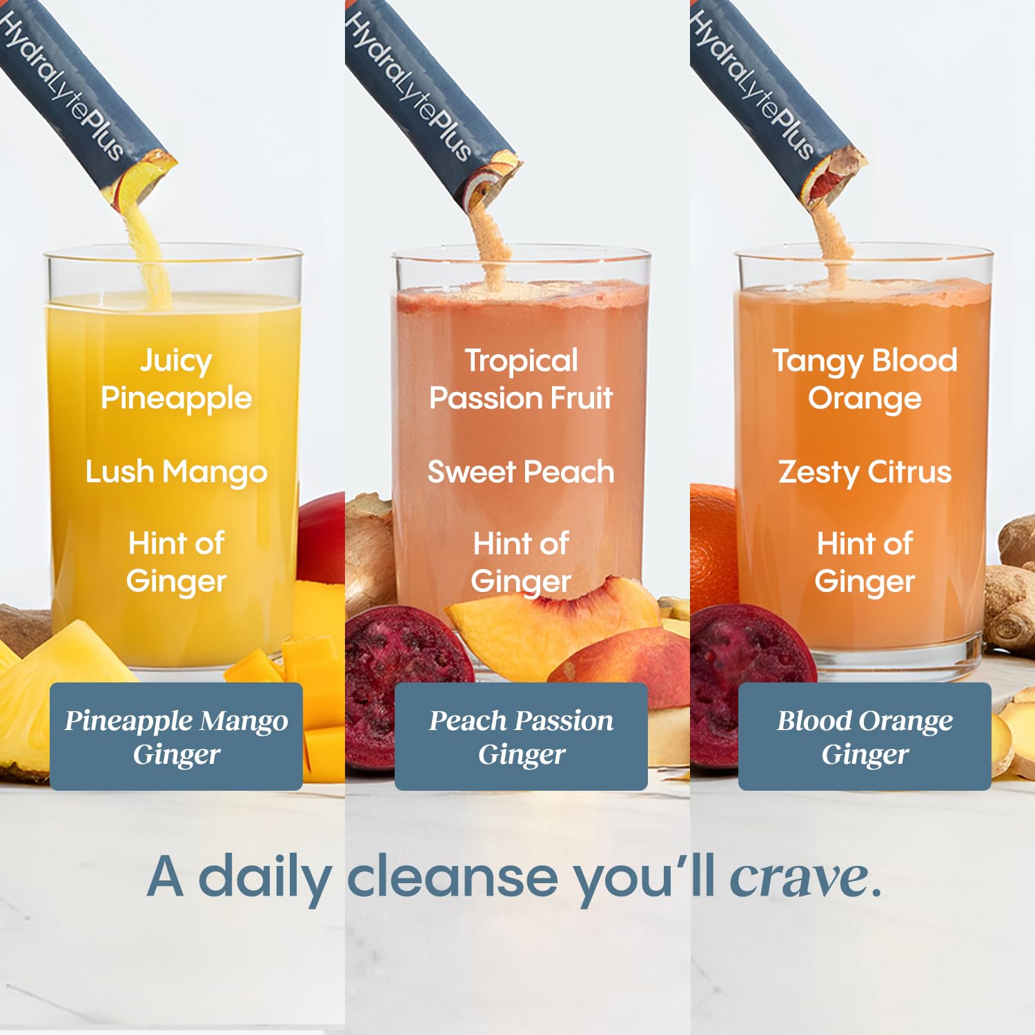 Hydralyte Liver Support glass with prepared drink emphasizing antioxidant-rich formula.