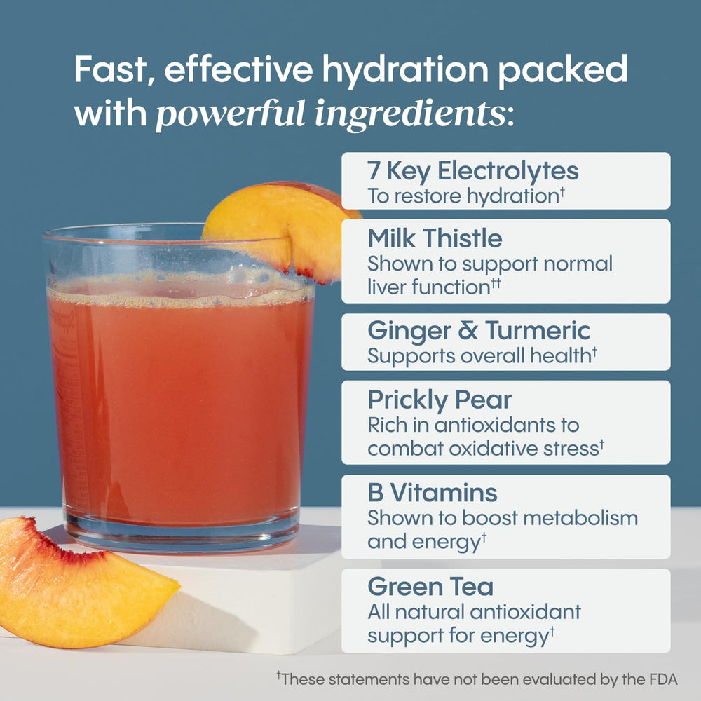 Hydralyte liver-support stick with ginger for a flavorful hydration boost.