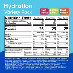 HYDRANT packet dissolving in glass demonstrates quick hydration during activities