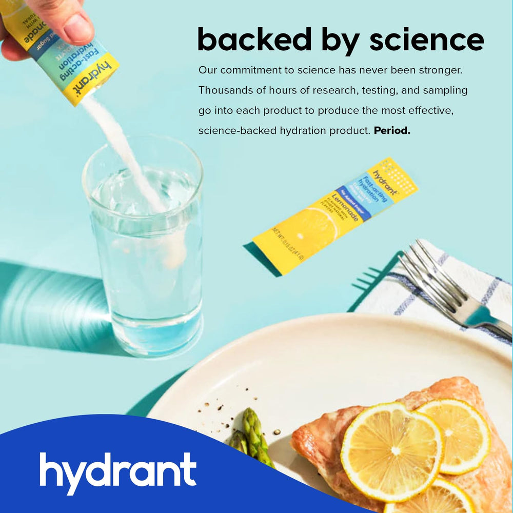 HYDRANT portable electrolyte solution for travel and workouts
