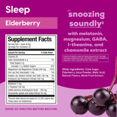 HYDRANT sleep blend with melatonin and magnesium in powder form for night use.