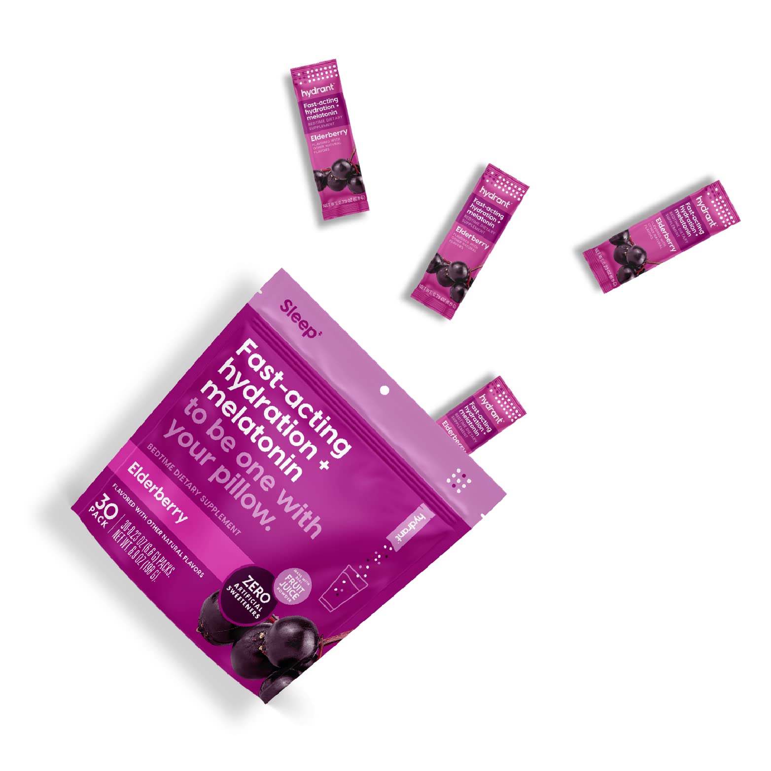 HYDRANT travel 30-pack box ideal for nightly routines.