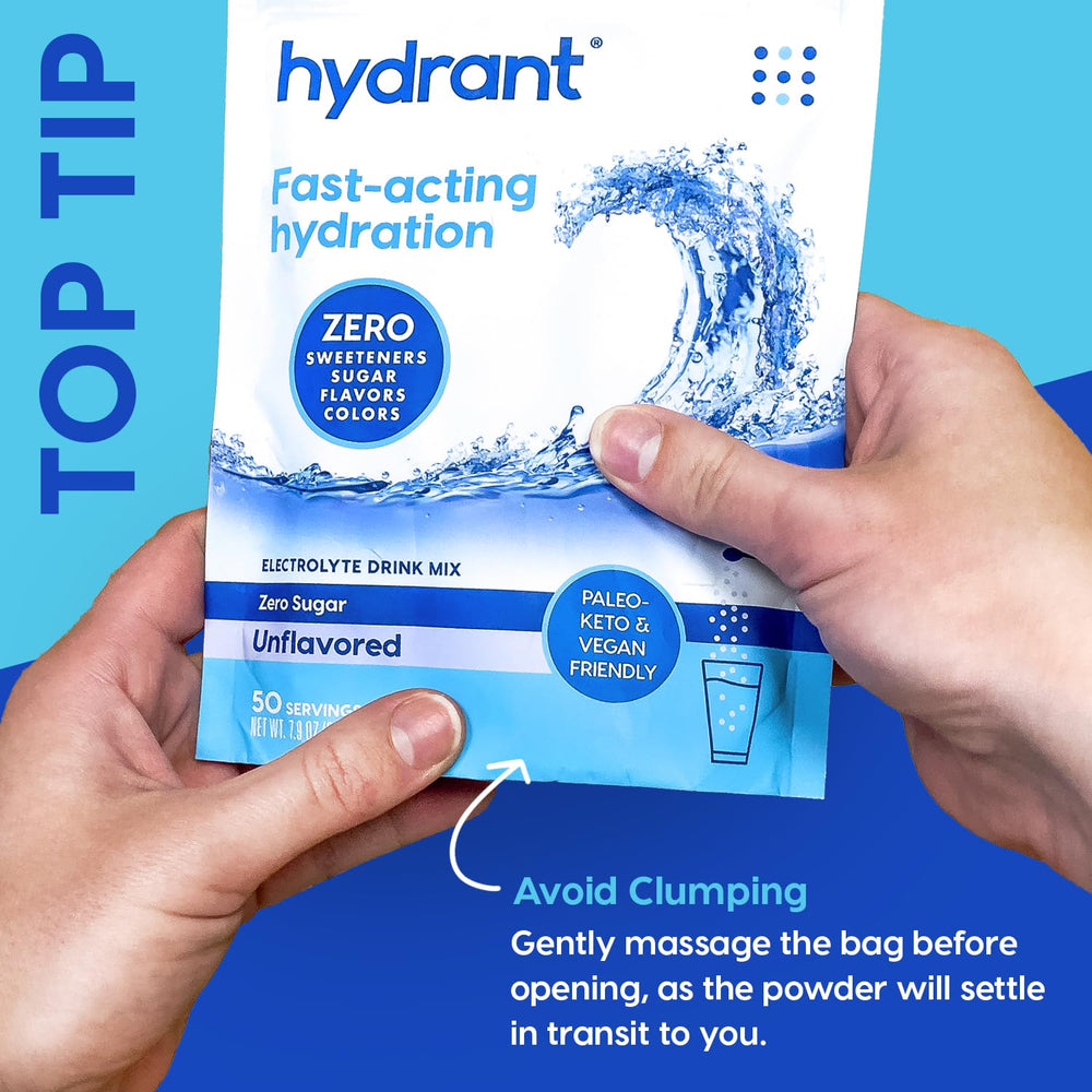 HYDRANT zero sugar mix blends with beverages seamlessly.