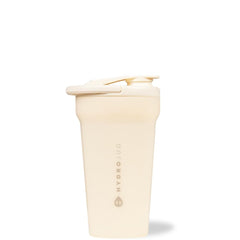 HydroJug 20oz noiseless shaker bottle for quiet on-the-go protein shakes