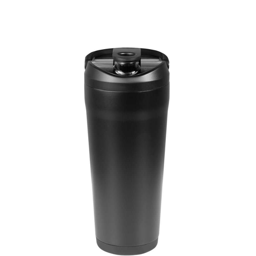 HydroJug 24 oz with lid open and wide opening for easy sipping