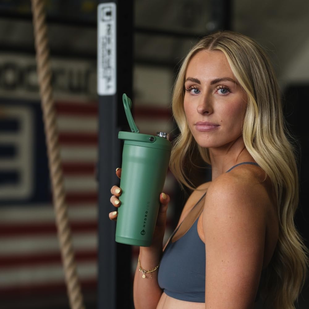 HydroJug no-clumps silent mixing makes shakes smooth without extra noise