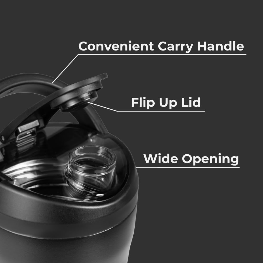 HydroJug silent grate assembly for clump-free mixing