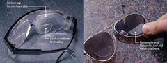 HYDROTAC OPTX 20/20 on glasses converts to bifocals with clear view