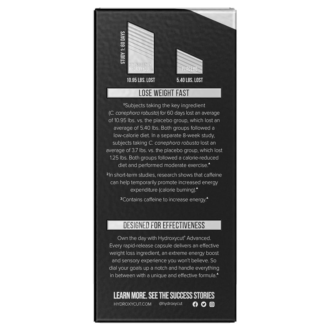 Hydroxycut Advanced Yohimbe sensory enhancement highlights heightened awareness