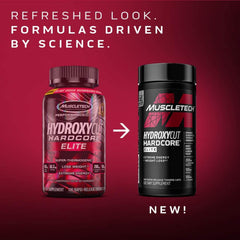 Hydroxycut Hardcore Elite energy boost capsules ready for daily use.