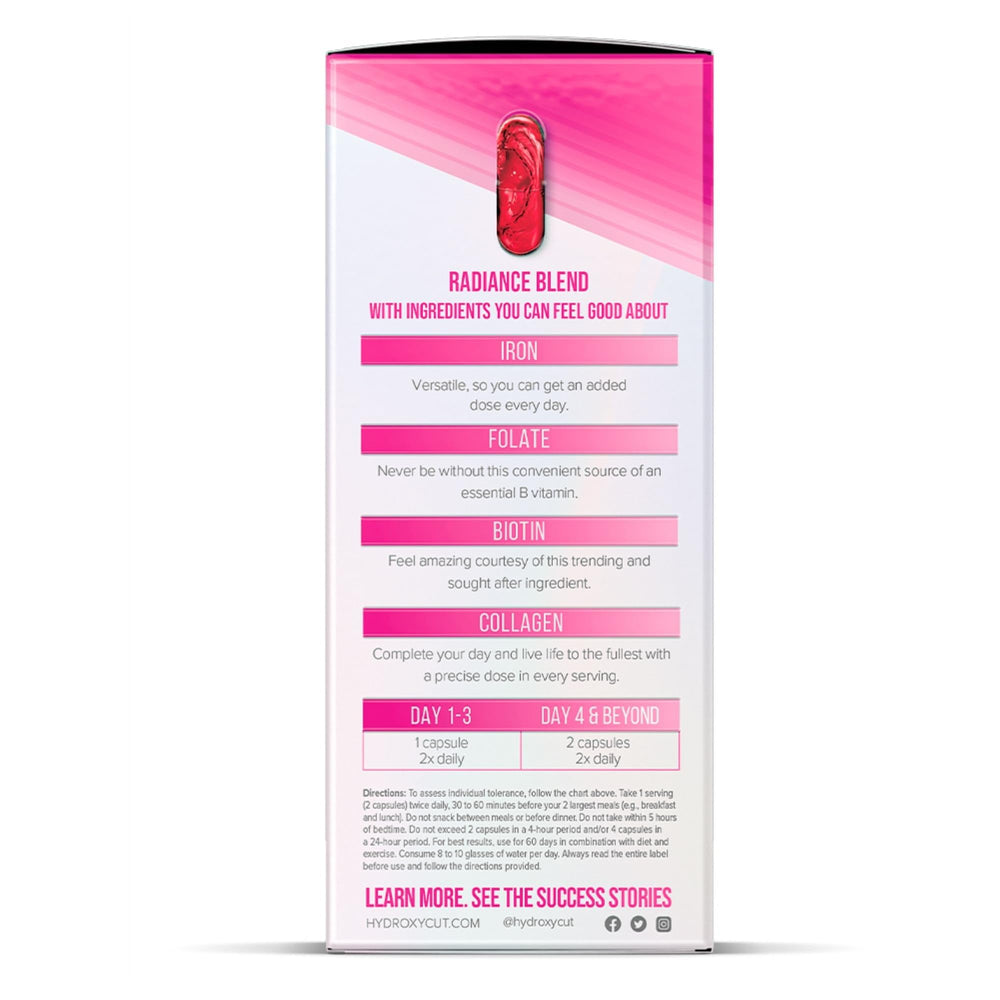 Hydroxycut +Women biotin-hair-skin-nails closeup suggests beauty benefits