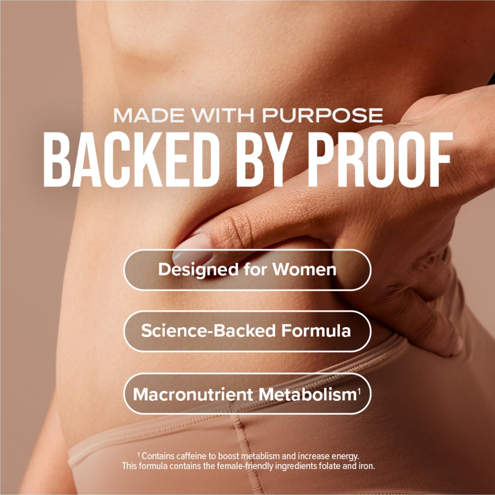 Hydroxycut +Women box-packaging showcases product packaging and convenience