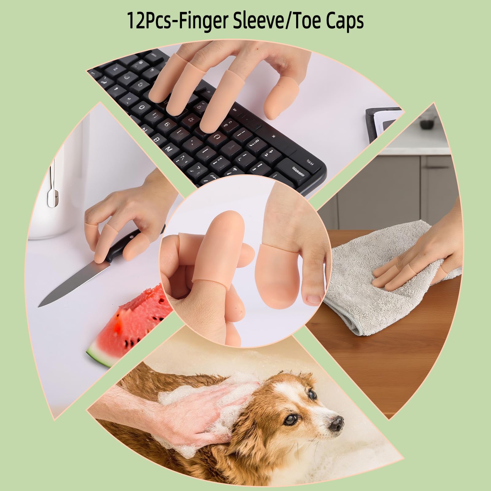 HydtoKun thumb guard silicone demonstrates secure trim-to-fit protection for daily use.