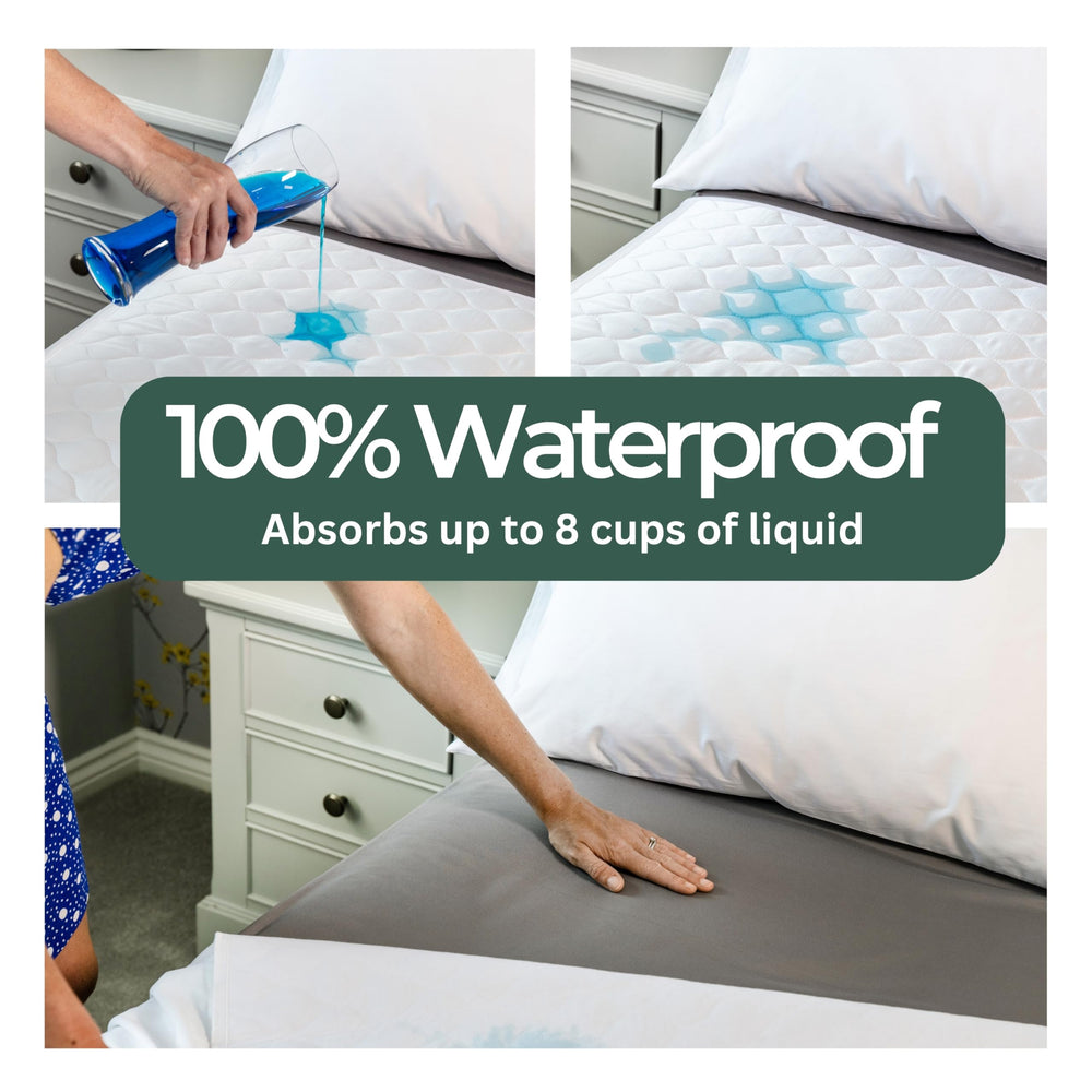 Hygge Sheets five-layer protection demonstrates ultra-absorbent, breathable bed pad for dryness