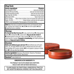 Hyland's PRID drawing salve pack front showcasing two-pack convenience for first aid.