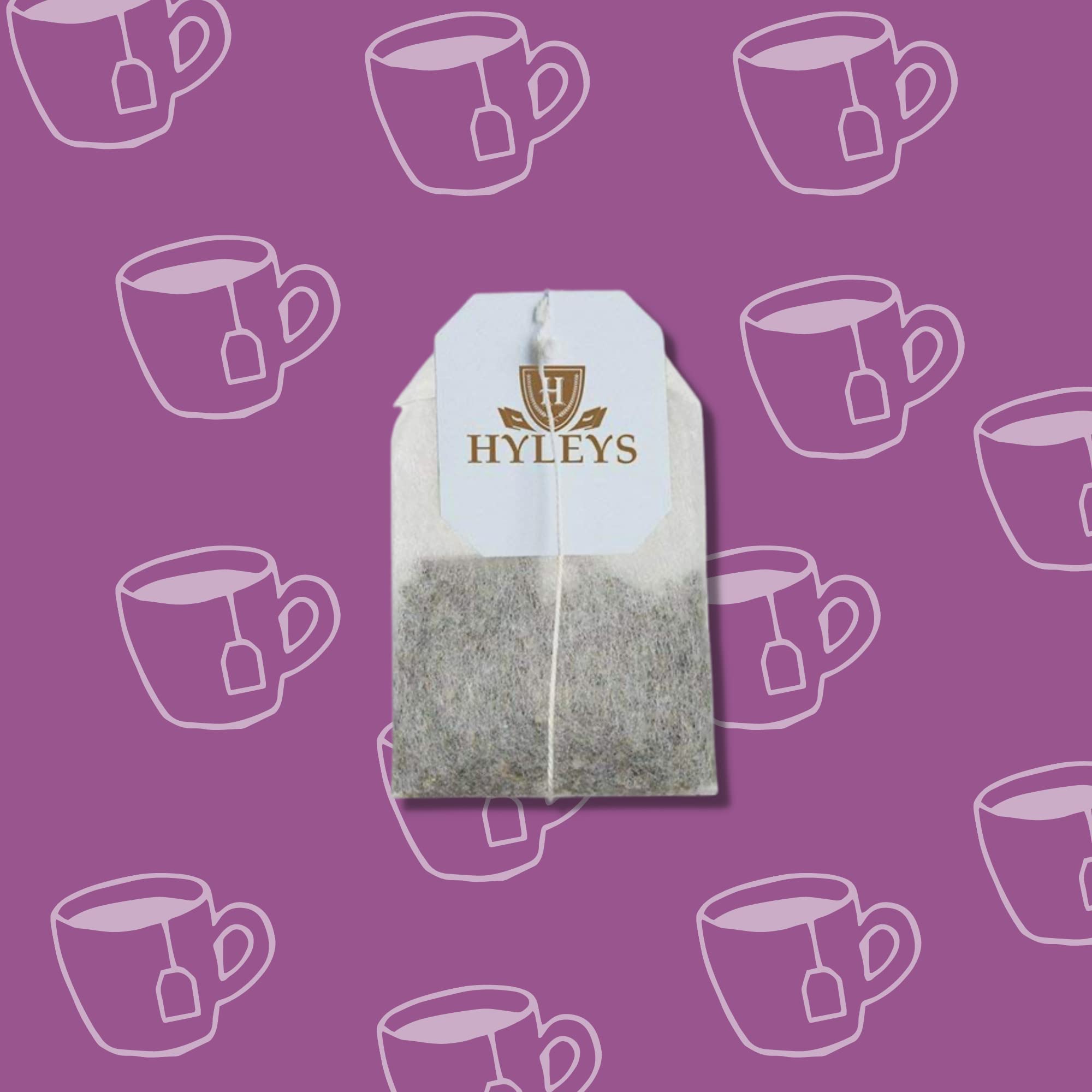 HYLEYS Garcinia Green Tea box front; convenient daily ritual