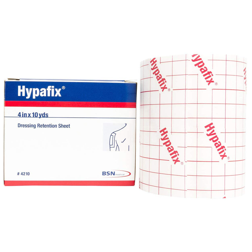 Hypafix dressing retention tape secures dressings for reliable wound care.
