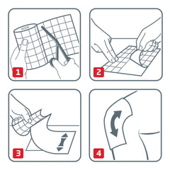 Hypafix radiotransparente, no requiere retirada para rayos X en entornos médicos.