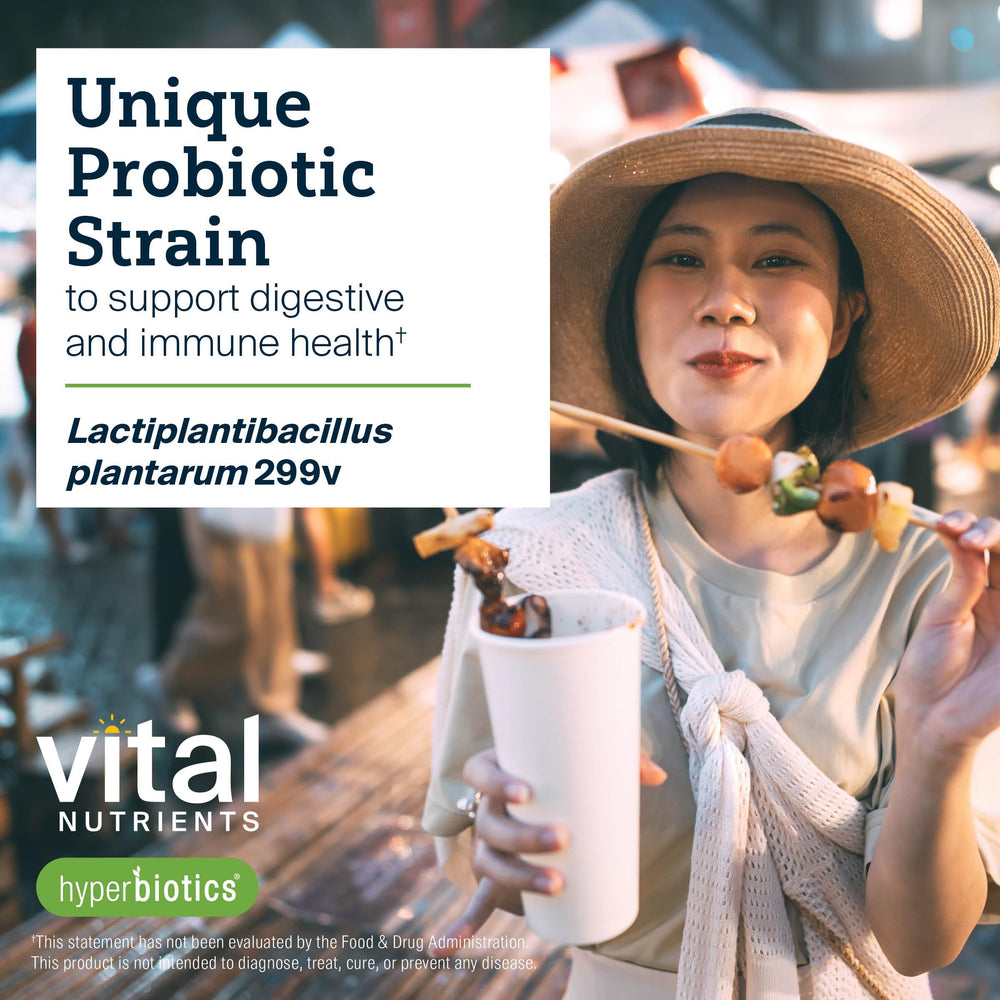 Hyperbiotics shelf-stable vegan formula shows no refrigeration needed