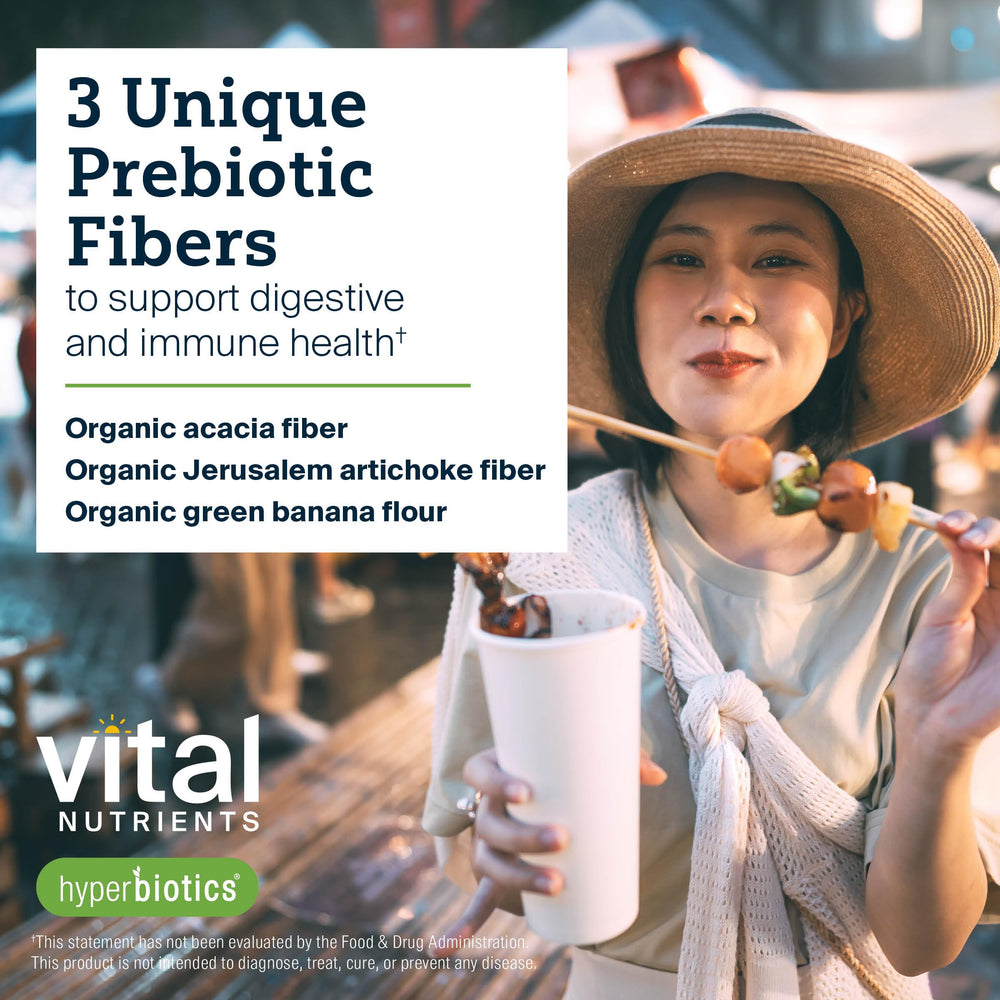 Hyperbiotics packaging with NSF-certified seal signaling rigorous quality testing.