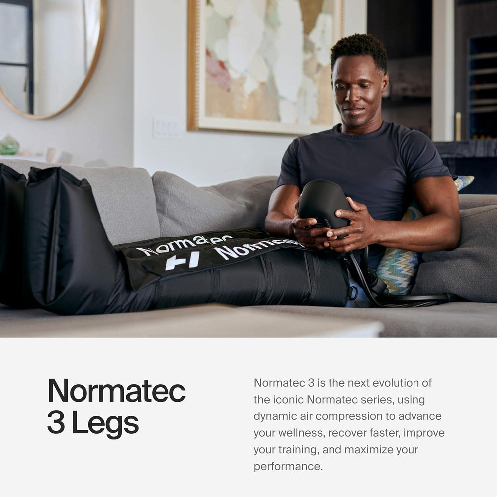 Hyperice Normatec 3 Bluetooth app screen for customizing programs