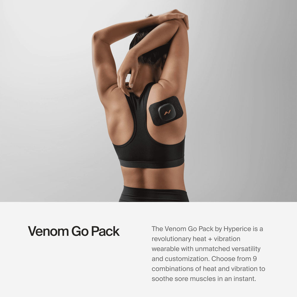 Venom Go adhesive pads ready for up to 20 uses on targeted muscles