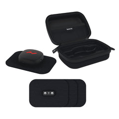 Hyperice Venom Go pod connected to pad via magnetic attachment for flexible treatment