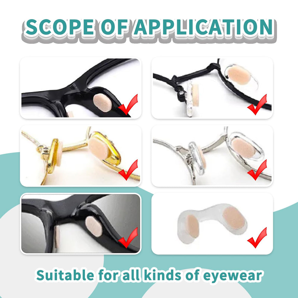 HYSENE hypoallergenic soft nose pads reduce irritation