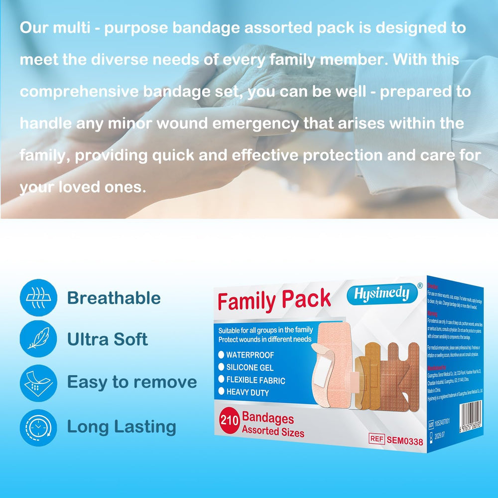 Hysimedy flexible bandage 0-75x3 inch adapts to curves.