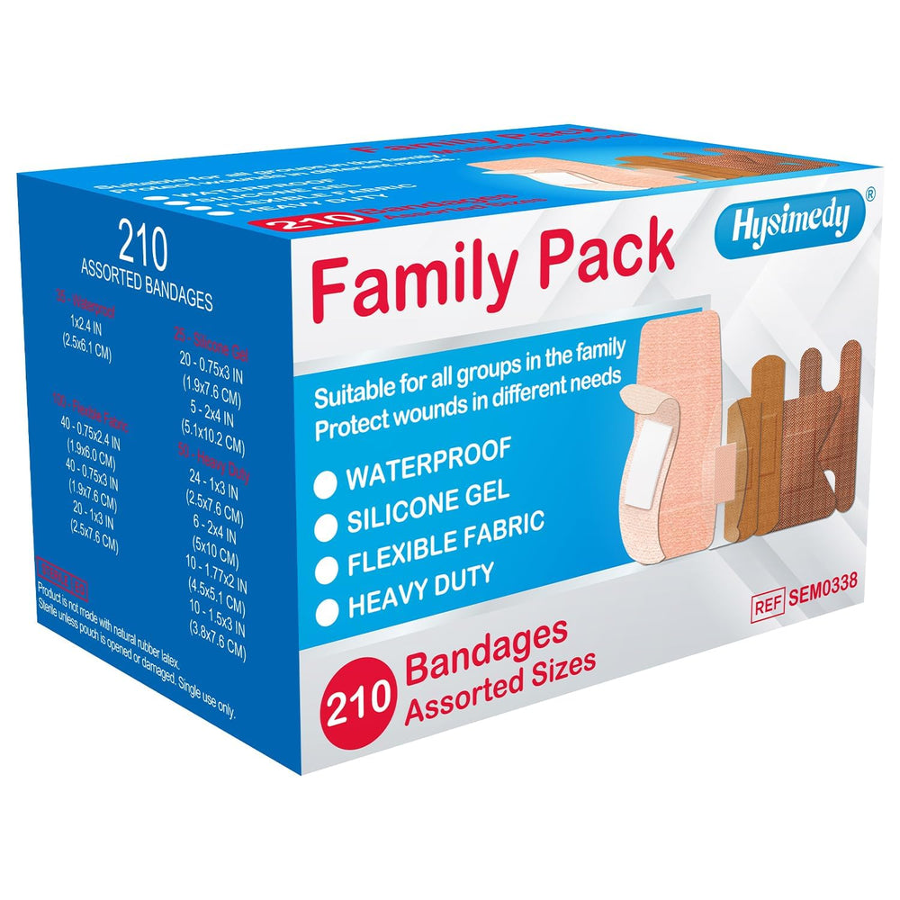 Hysimedy heavy-duty bandage 2x4 inch absorbs fluids well.