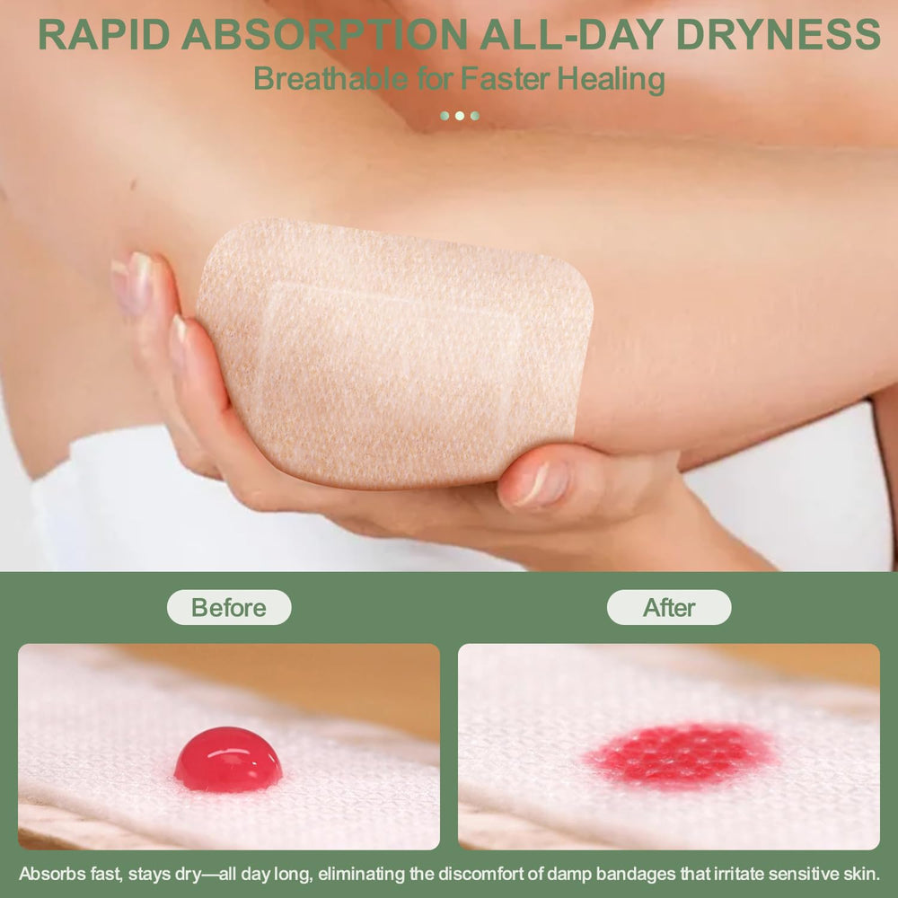Painless removal with Hysimedy silicone adhesive bandage