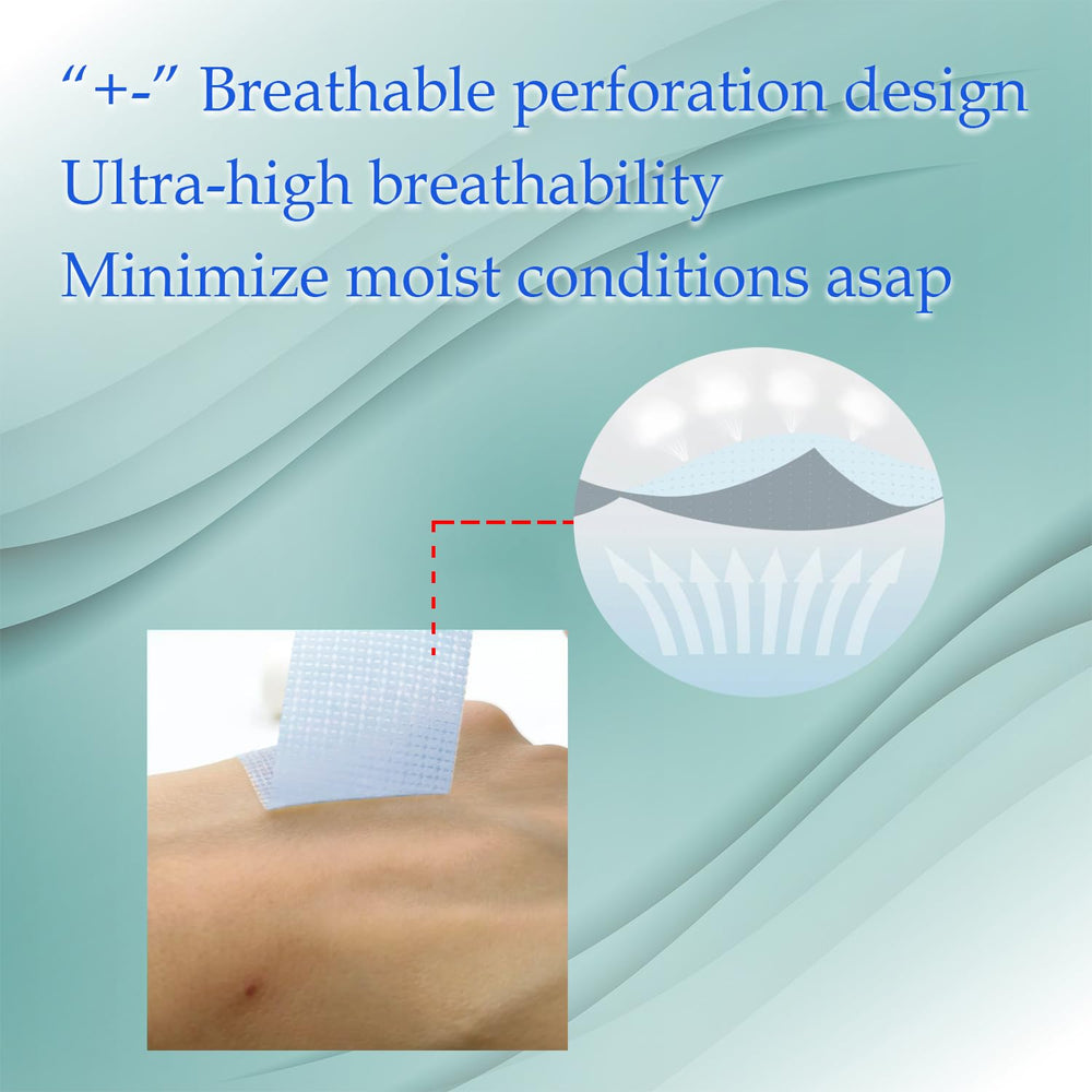 Safe for delicate skin, latex-free, residue-free with Hysimedy tape.