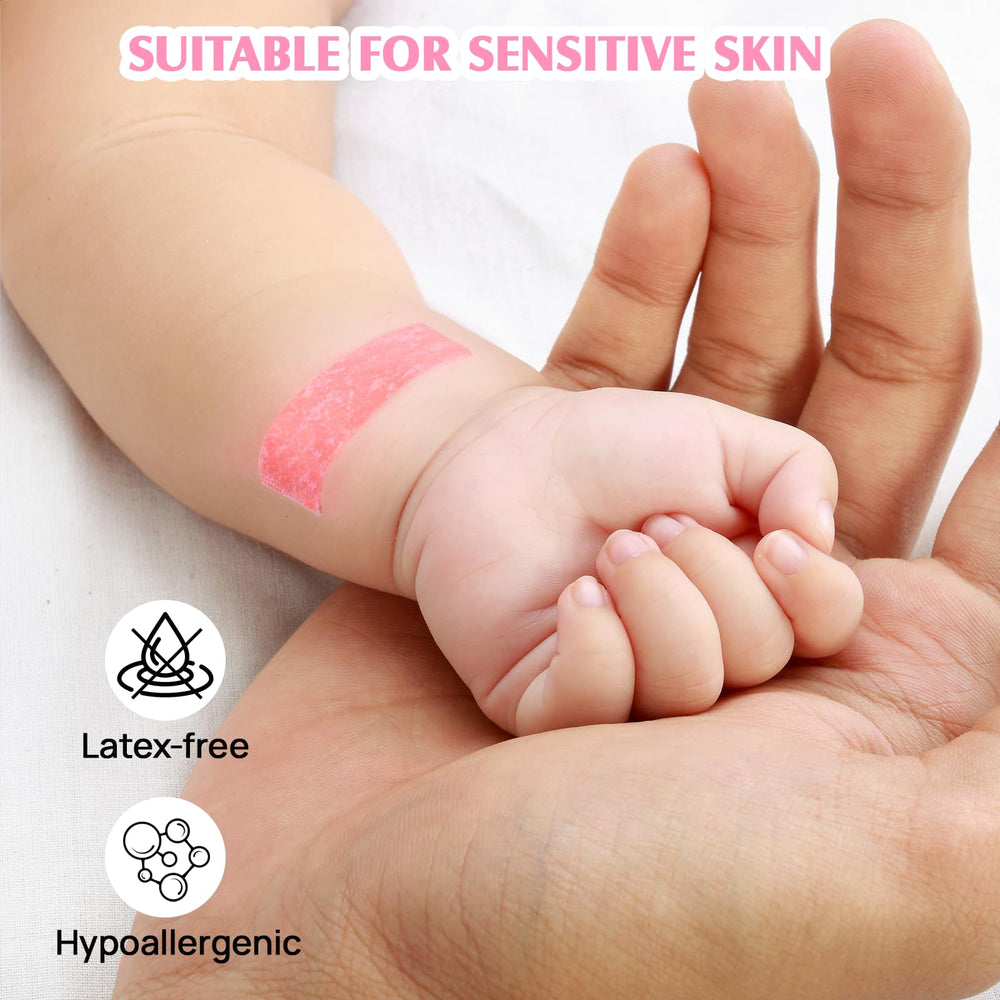 HYTDA latex-free tape ideal for repeated use on fragile skin.