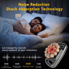 HYUVCX portable massage gun fits in a gym bag for on-the-go relief.
