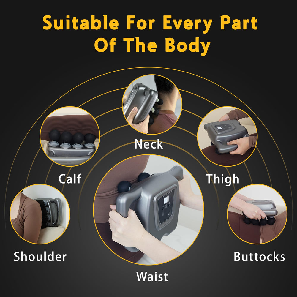 HYUVCX quiet anti-noise tech allows discreet sessions anywhere.
