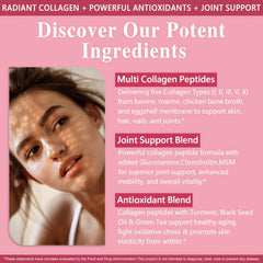 HZZYPLANT Liquid Collagen Drops label closeup highlighting clean-label ingredients.