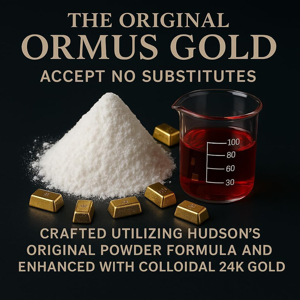 I Am Joy Co Ormus Gold Oil packaging label showcases 4oz capacity