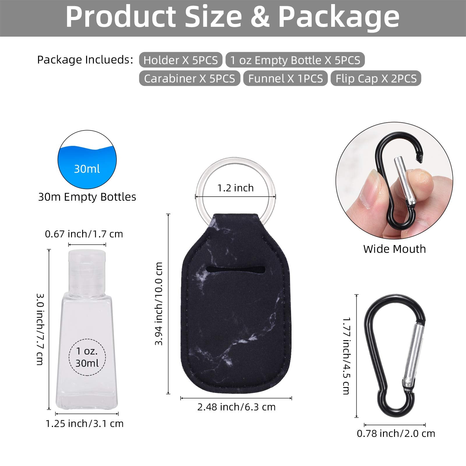 IACA travel set suits kids and adults for organized on-the-go use.