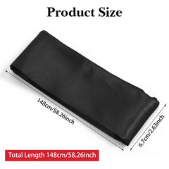 IANFAN satin sleep mask with soft fabric for gentle skin contact.