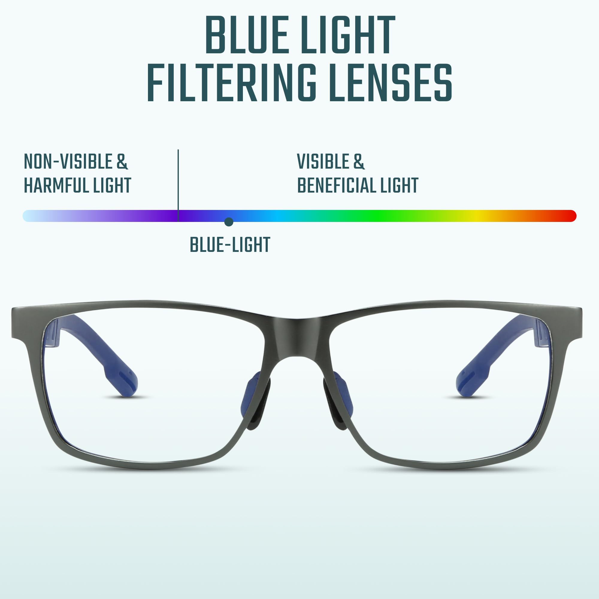 IBOANN lenses provide high-transmittance with non-reflective coating for true colors.