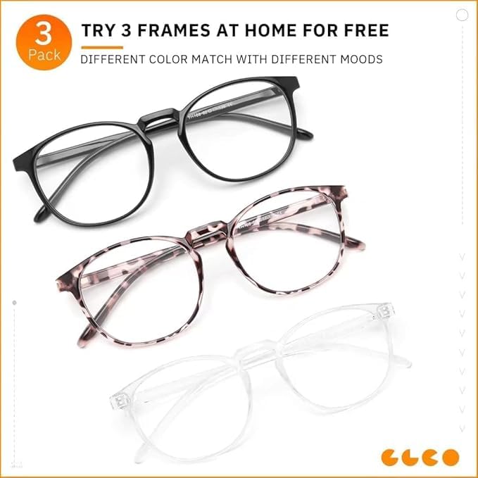 IBOANN blue light glasses as a chic fashion accessory for screens.
