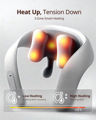 Ibreo massager features auto shutoff after 10 minutes for safe use.