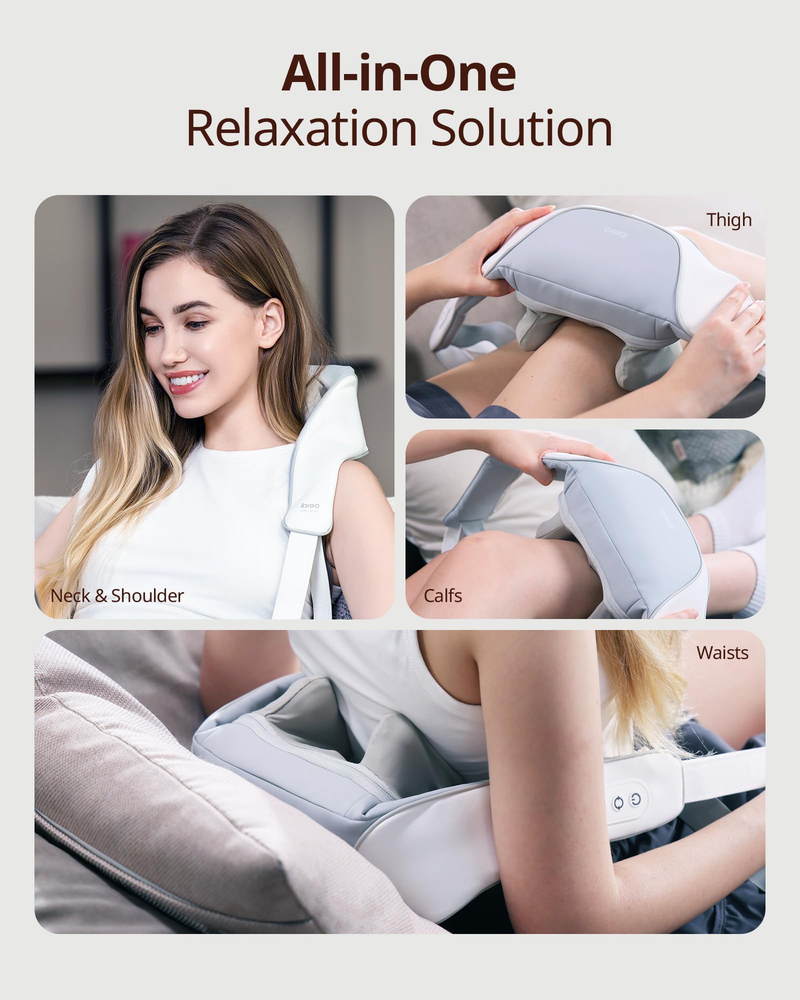 Ibreo 2500mAh battery powers multiple massage sessions