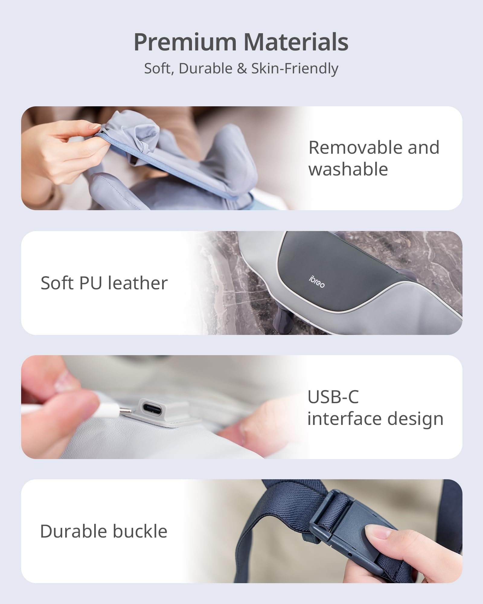 Ibreo rapid heating reaches 104°F and 113°F for comfort