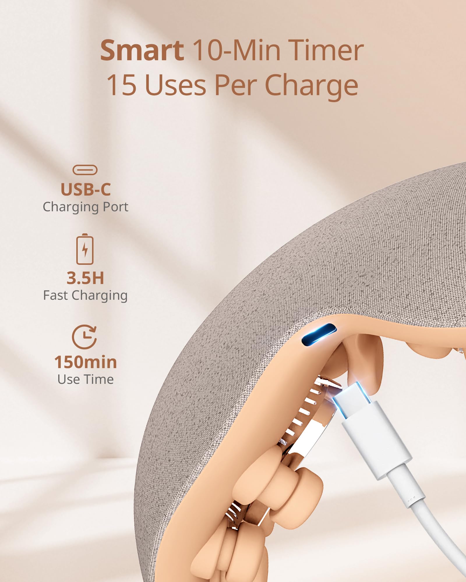 ibreo eye massager lightweight design ideal for daily wear