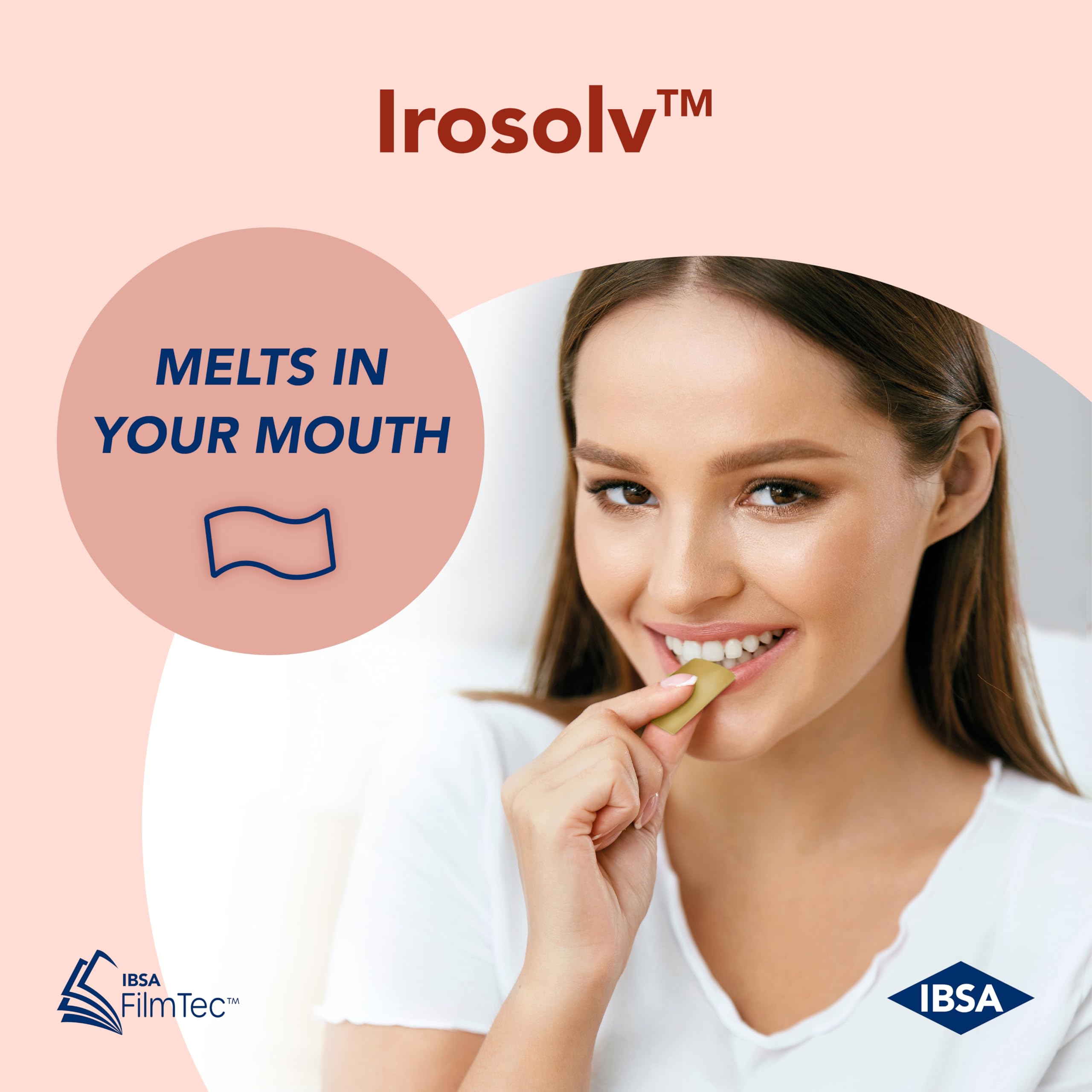 Ibsa Irosolv lemon flavor option for a pleasant iron supplement experience