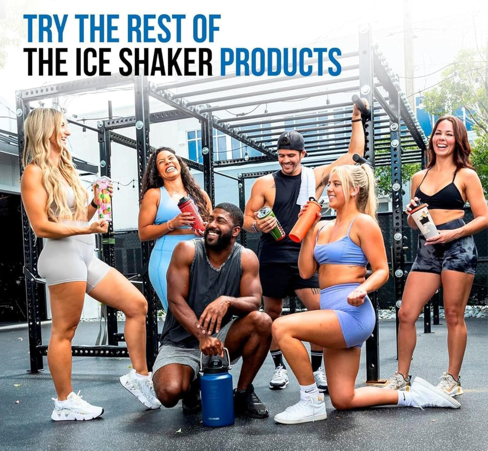 Ice Shaker infuser option for fruit-infused hydration.