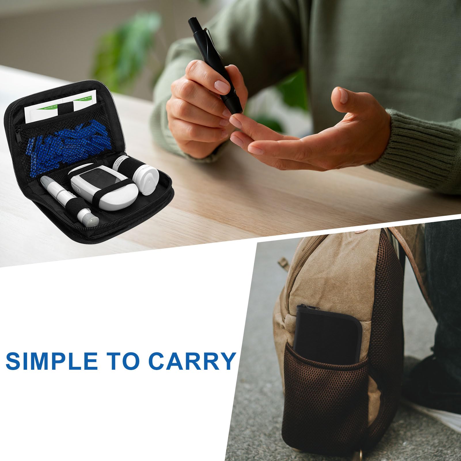 ICIMBI diseño compacto y portátil, perfecto para viajes y movimiento constante.